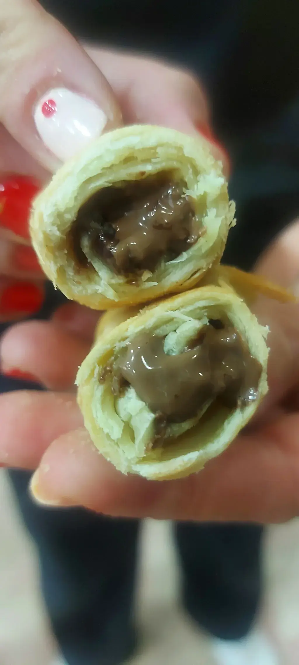 Tequeños chocolate Tequeños de chocolate x5 unidades
