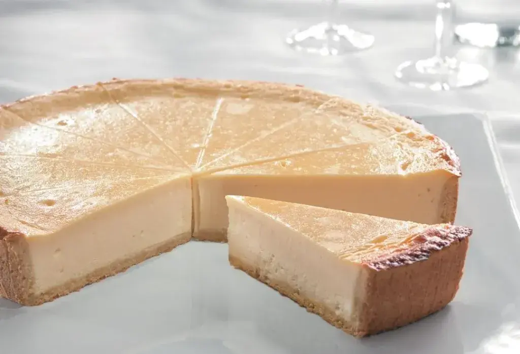 Porción tarta de queso